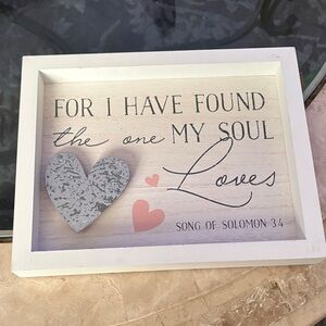 Love Plaque